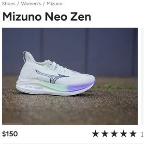 Mizuno Neo Zen Women's Shoes - White and Purple